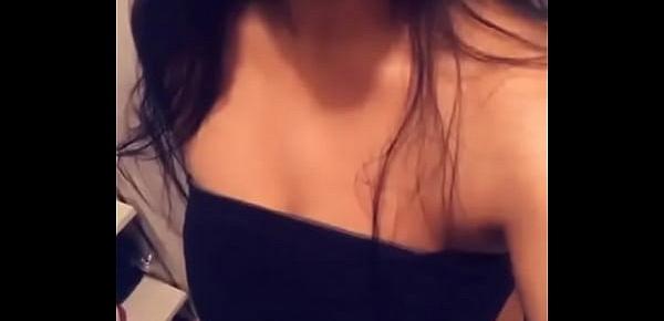  Sexy bebe showing her boobs